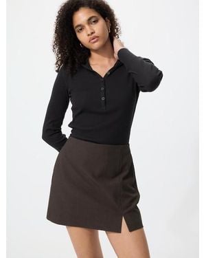 Uniqlo Skort (Schlitz) - Schwarz