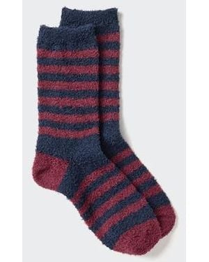 Uniqlo Heattech Calcetines Térmicos Mullidos - Morado