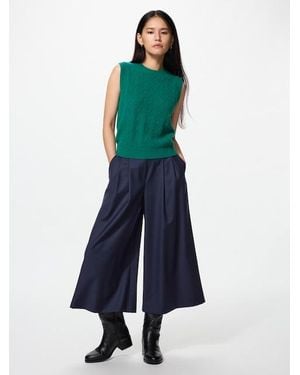Uniqlo Wool Blend Culottes - Blue