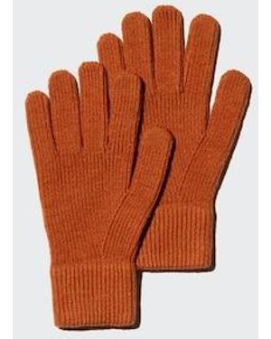 Uniqlo Heattech Knit Gloves - White
