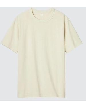 Uniqlo Crew Neck T-Shirt - Natural