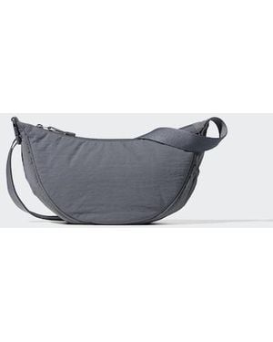 Uniqlo Bolso Mini Redondeado - Gris