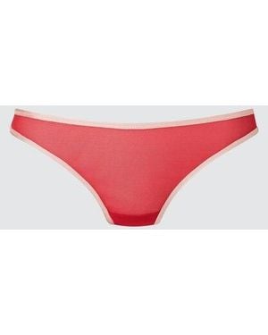 Uniqlo Slip (Mesh, Colourblock) - Pink