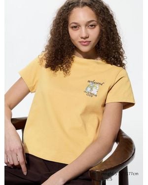 Uniqlo Mofusand Ut Graphic T-Shirt - Natural