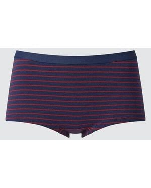 Uniqlo Boy Short Briefs (Striped) - Blue