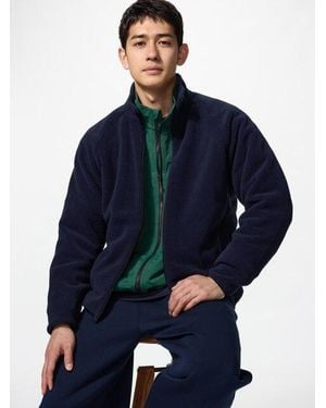 Uniqlo Fleece Full-Zip Jacket - Blue