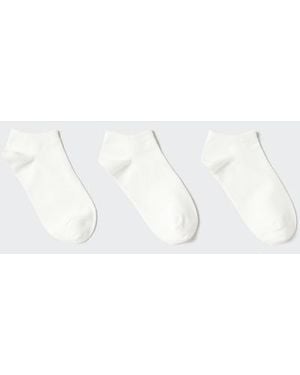Uniqlo Short Socks (3 Pairs) - White