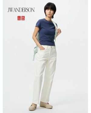 Uniqlo Straight Jeans - Blue