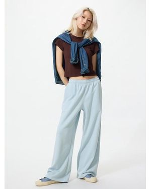 Uniqlo Wide Sweat Trousers - Blue