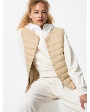 Uniqlo Puffertech Compact Vest - Natural