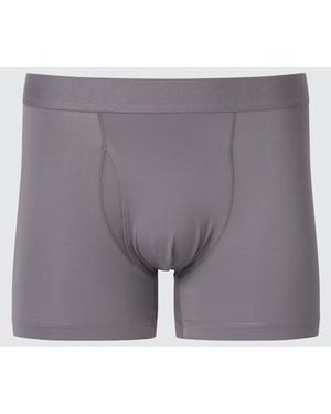 Uniqlo Airism Boxer Briefs (Heather) - Grey