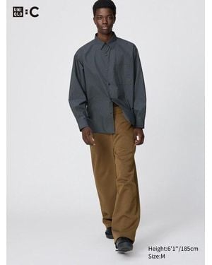 Uniqlo Pantalón Ancho (Largo) - Marrón