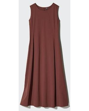 Uniqlo Ultra Stretch Airism Dress (Sleeveless) - Red