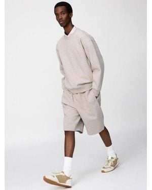 Uniqlo Sweat Wide Shorts - White