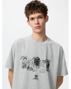 Uniqlo Manga Ut Shueisha 100Th Graphic T-Shirt (Kingdom) - Grey