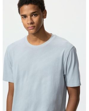 Uniqlo Dry-Ex T-Shirt (Patterned) - White