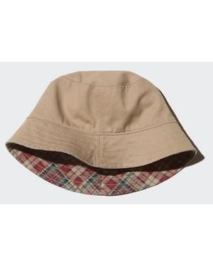 Uniqlo Reversible Bucket Hat - Natural