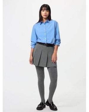 Uniqlo Heattech Extracálido Medias Térmicas Forradas - Azul