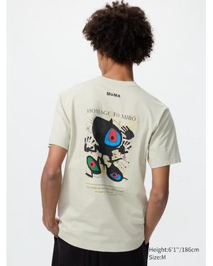 Uniqlo Moma Poster Art Ut Graphic T-Shirt - Natural