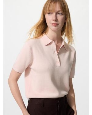 Uniqlo Polo Jumper (Short Sleeve) - Pink