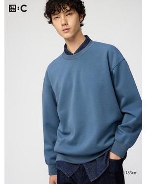 Uniqlo Sudadera Oversize - Azul