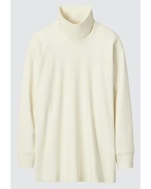 Uniqlo Turtleneck T-Shirt (Long Sleeve) - White
