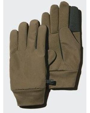 Uniqlo Heattech Lined Gloves (Padded) - Green