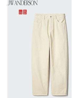 Uniqlo Baggy Jeans - White