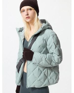 Uniqlo Puffertech Parka - Blau