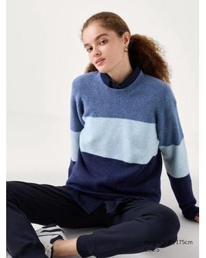 Uniqlo Maglione Filato Soffice Girocollo - Blu