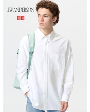 Uniqlo Oxford Oversized Shirt - White