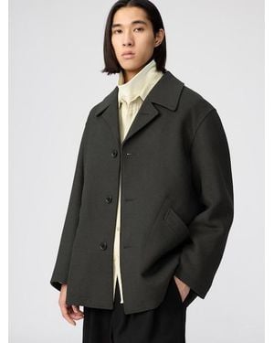 Uniqlo Giacca Misto Lana - Grigio