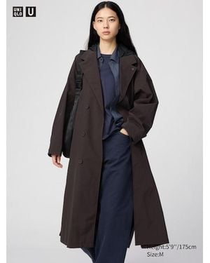 Uniqlo Gabardina - Azul