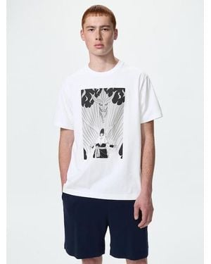 Uniqlo Manga 100Th Ut Graphic T-Shirt (Naruto) - White