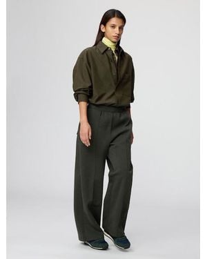Uniqlo Sweat Straight Trousers - Green