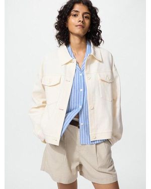 Uniqlo Chaqueta Relax - Blanco