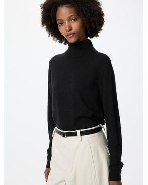 Uniqlo 100% Cashmere Turtleneck Jumper - Black