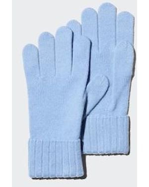 Uniqlo Cashmere Gloves - Blue