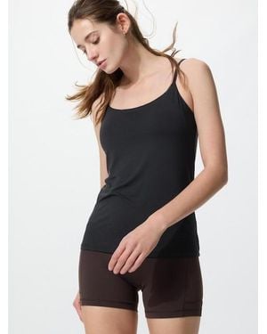Uniqlo Airism Camisole Bra Top - Black