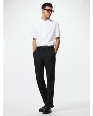 Uniqlo Airsense Trousers (Cotton-Like, Longer) - White