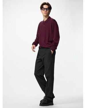 Uniqlo Smart 2-Way Stretch Trousers - Red