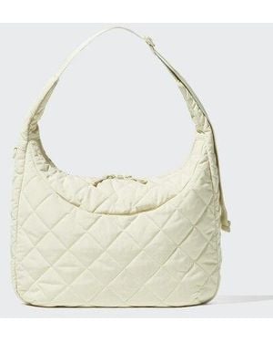 Uniqlo Quilted Puffy Shoulder Bag - White