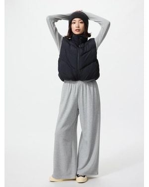 Uniqlo Sweat Wide Trousers (Shorter) - White