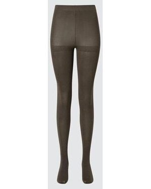 Uniqlo Collant Termici Heattech Modellanti (60 Denari) - Marrone