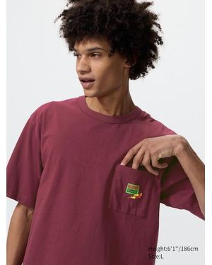 Uniqlo Magic For All Icons Ut Graphic T-Shirt - Purple