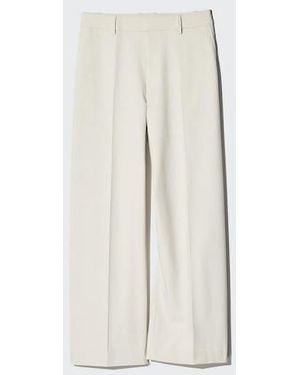 Uniqlo Smart Wide Trousers - White
