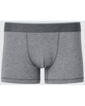 Uniqlo Cotton Boxer Briefs (Low Rise) - Grey