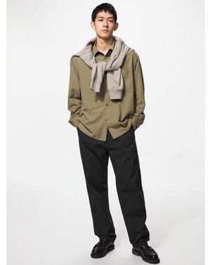 Uniqlo Stretch Easy Ankle Trousers (Longer) - White