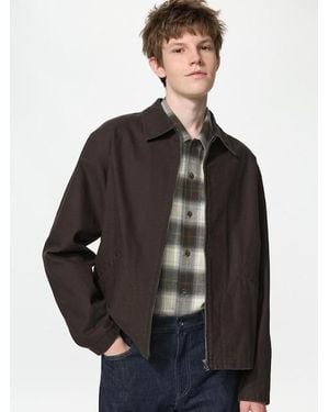 Uniqlo Zip-Up Blouson - Black