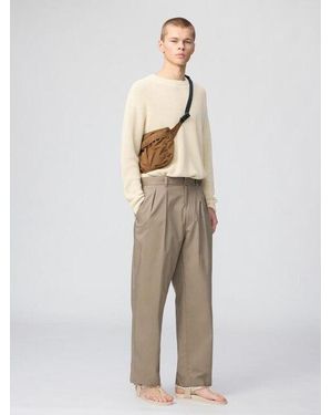 Uniqlo Pleated Wide Trousers - Purple